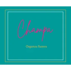 The Champa collection is named for the fragrant flower, evoking a sense of lightness, festivity, and natural beauty, which is reflected in every organza saree.