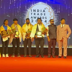 Our athletes and coaches being honored on stage. This award motivates us to continue pushing the boundaries of athletic performance.