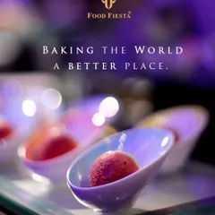 Baking the world a better place, one dessert at a time. These beautifully presented single-serving desserts, possibly a sorbet or mousse, add a touch of elegance to the sweet course.