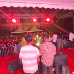 Taking the stage at a college festival. I bring the same club-level energy and production to larger events, ensuring a massive sound and an unforgettable experience for hundreds of students.
