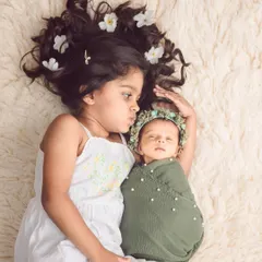 There is nothing sweeter than sibling love. We always encourage including older brothers and sisters in newborn sessions to capture the beginning of their beautiful bond.