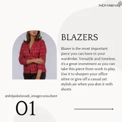 A blazer is one of the most important and timeless pieces in a professional wardrobe. It's a versatile investment that can sharpen an office outfit or create a stylish casual look, taking you from work to play.