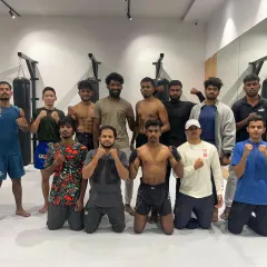 The team after a tough session. You never lose until you actually give up, and this crew never gives up on themselves or each other.