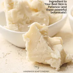 The secret ingredient to your best skin is patience and powerful botanicals, like this raw shea butter. At FikaSoaps, clean beauty isn't a trend; it's my promise to deliver pure, effective nourishment.