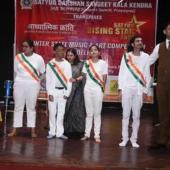 A patriotic-themed performance at the competition. Our students use the stage to convey powerful messages and showcase their versatility as performers.