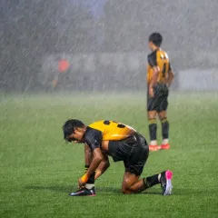 Grit, resilience, and a never-say-die attitude. We train our players to be warriors on the pitch, ready to face any challenge, rain or shine. This is the mindset that builds champions.