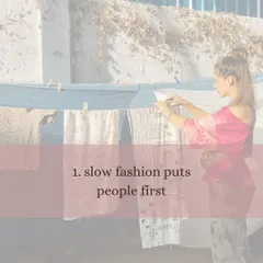 Slow fashion puts people and the planet first. It is a conscious choice for a sustainable future, moving away from trends and towards quality, longevity, and mindful consumption.