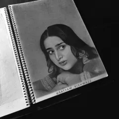 Every sketch carries a piece of the artist’s soul. This portrait of Ayesha Khan was about capturing a quiet, thoughtful expression.