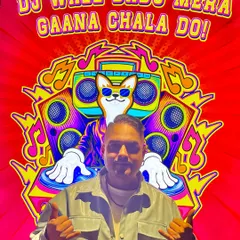DJ Wale Babu mera gaana chala do! Sometimes the decor just gets it. A fun moment that perfectly captures the Bollywood party vibe I love to create.