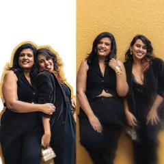 Officially a team! My partner Khushi and I are the force behind Teju & Khushi Style Files. We believe in effort and practice to bring our creative visions to life.