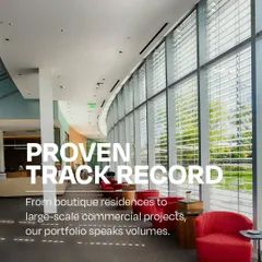 Our portfolio demonstrates a proven track record across diverse projects, from boutique spaces to large-scale commercial and public infrastructure. This extensive experience ensures we can handle complexity and deliver results.