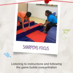 How do you teach a child to focus? By making it part of the game. Listening to instructions from a coach and following the rules of an activity naturally builds their concentration and attention span.