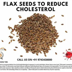 High cholesterol is a common concern, and simple foods can make a big difference. I often recommend flax seeds as a plant-based source of omega-3 fats, which are proven to support heart health and lower stroke risk.