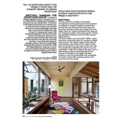 A continuation of my interview in Design Essentia, where I detail the project's core concepts. The design was a direct response to the site's context, creating an inward-looking home that prioritizes peace, privacy, and nature.