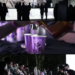 We build immersive brand worlds within our events. Here, the Kashmyr branded lounge becomes a destination, where fans can interact, sample products in custom cups, and enjoy a unique, memorable brand activation.