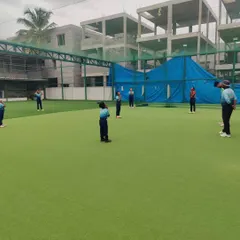 Players during a session at our Varthur branch. We maintain high standards across all our locations to ensure consistent quality of coaching and facilities.