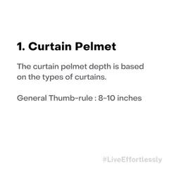 When planning for automated curtains, the pelmet depth is crucial. As a general rule of thumb, I recommend a depth of 8-10 inches to accommodate the track and motor comfortably.