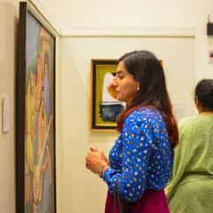 A snapshot of our visitors during 'The Masters and The Modern 2024'. Your heartfelt encouragement and repeated visits fuel our passion to bring art and joy into your lives.