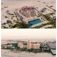 This is what it looks like when love commands an entire oceanfront. We captured this grand destination wedding at the Waldorf Astoria in Dubai, where two tons of flowers were used to create a stage worthy of Preet and Rishabh's epic story.