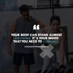 Your body can stand almost anything. It's your mind that you need to convince. We help you build the mental toughness to match your physical strength.