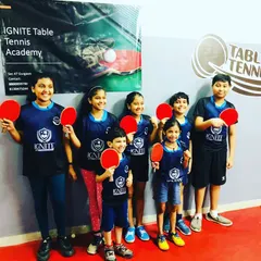 Our academy is a community. Here's a happy group of our young players in their Ignite academy jerseys, ready for another session of learning and playing together.