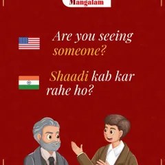 The questions are always different, but the expectation is the same. Instead of "Are you seeing someone?", it's "Shaadi kab kar rahe ho?". We help you find the right answer by finding you the right person.