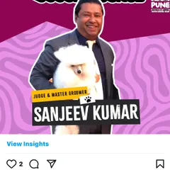 This graphic from PetFed India highlights my role as a judge and master groomer. It's this experience that I bring to every workshop, ensuring you receive practical, high-quality instruction based on years of professional practice.