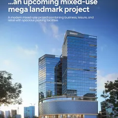 An introduction to Regalia II, a mega landmark project in Gandhinagar. This modern mixed-use building is designed to combine business, leisure, and retail with spacious parking facilities.