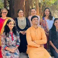 A group photo with the wonderful team at Sonave Farms after my performance. The warmth and hospitality, not to mention the delicious food, made it a day to remember.