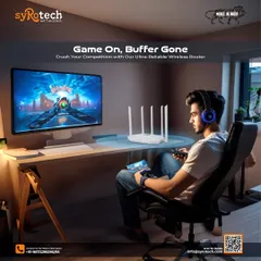 Slow internet can ruin a gaming session. Our ultra-reliable wireless routers are designed to eliminate lag and buffer, providing the stable, high-speed connection you need to crush the competition and enjoy an uninterrupted gaming experience.