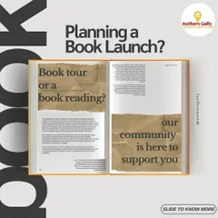 Planning a book launch, tour, or reading? Our community is here to support you every step of the way. We make the process simple and heartfelt.