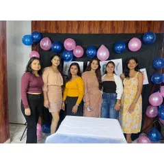 Our students are the heart of our academy. Posing for a group photo during our Children's Day party, celebrating the creative spirit in all of them.