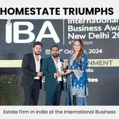 We are honored to be recognized as the No. 1 Real Estate Firm in India at the International Business Awards 2024. This award is a testament to our unwavering commitment to excellence and the trust you place in us for your property investments.