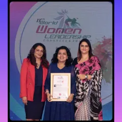 I was deeply honored to be recognized with the World Women Leadership Congress & Award as one of Mumbai's Woman Leaders for my work as a professional Tarot Card Reader. It was a humbling moment, affirming my mission to bring clarity and empowerment to others through this practice.