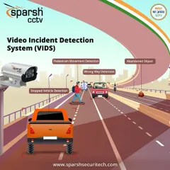 Our Video Incident Detection System (VIDS) makes roads safer with smart surveillance. The system automatically detects incidents like wrong-way driving, stopped vehicles, and abandoned objects in real time, allowing for faster response.