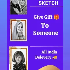 Looking for a special gift? A handmade sketch is a perfect choice. We can draw individuals, couples, or children and deliver the finished artwork to you.