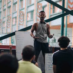 Our certification is not just about movement; it's about understanding the principles. Here, our founder Rishabh explains the theory and programming behind the Tagda Raho system to a new batch of trainers.