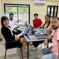 Our team at Nirwan Legal's Thailand office, working together on cross-border legal matters. This collaborative environment is central to how we handle complex cases involving both Indian and Thai jurisdictions.