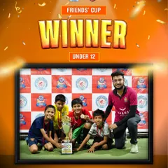 The Under-12 squad took home the winner's trophy at the Friends' Cup. We ensure fair and exciting fixtures for all youth football age categories.