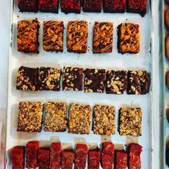 An assortment of delicious brownies made in our baking diploma course. We cover different flavors and toppings to help you create a versatile menu.
