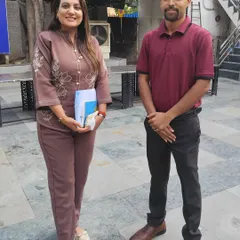With Sonal Goel IAS, President of the All Delhi Kickboxing Association, at our first Governing Body Meeting. We are focused on strategic planning to create top-notch opportunities for athletes.