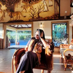 A moment of reflection during the golden hour. Building a powerful presence isn't just about the clothes; it's about cultivating an aura of strength, grace, and self-assurance.