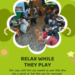 I created Kydzadda for parents just as much as for kids. While your little ones are safely playing, you can unwind in my cozy café with a coffee and free Wi-Fi. It’s a win-win for everyone in the family.