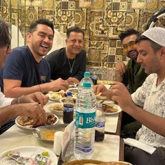 A table full of friends enjoying a hearty meal during Ramadan. This is what our hotel is all about, bringing people together over good food.