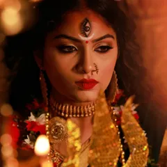 A series from my "Eyes of Divine" project, portraying Goddess Durga. I used elaborate sets, dramatic lighting with smoke and fire, and authentic styling to capture the power and grace of the deity. This video shows the final result after the on-set efforts.