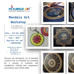 Discover the therapeutic process of Mandala creation in our dedicated workshop. We teach the basics of pattern work and symmetry, allowing you to create intricate and mindful art, perfect for relaxation and focus.