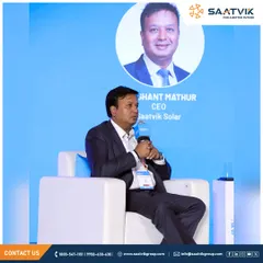 A closer look at our CEO's participation at the Mercom Summit. We are actively championing the vision of making India a world leader in clean energy innovation.
