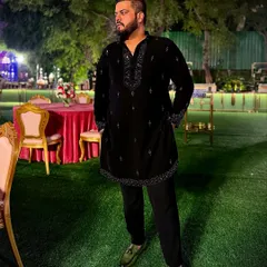 Proof that bespoke footwear can be both bold and sophisticated. Here, I designed a pair of striking olive green loafers to complete a client's elegant black embroidered kurta set. The unexpected pop of color elevates the entire look, making it a perfect example of how the right shoes can define your personal style for festive or evening events.