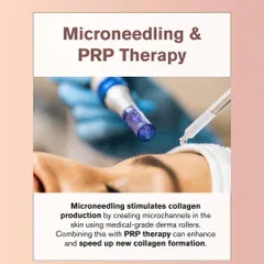 Microneedling, combined with PRP therapy, is a powerful treatment for acne scars. It works by creating micro-channels in the skin to stimulate new collagen production.