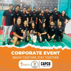 "Smash together, stay together." This is the CAPCO team after a fantastic corporate sports event at our Goyla Vihar center. I design these outings to be more than just a game; they are about building stronger, healthier, and more connected teams.